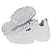 Disruptor Low 1fg White Scarpa Tempo Libero - Uomo Us 11,5 - Foto miniatura 5