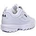 Disruptor Low 1fg White Scarpa Tempo Libero - Uomo Us 11,5 - Foto miniatura 4
