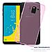 Custodia Compatibile Con Samsung Galaxy J6 2018 In Rosa Transparente - Coperchio Protettivo In Silicone Tpu Flessibile - Foto miniatura 3