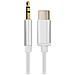 Adattatore Audio Cavo Usb-c Jack 3,5 Mm Connettore Uscita Reversibile 1m Bianco - Foto miniatura 1