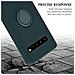 Custodia Compatibile Con Samsung Galaxy S10 5g In Liquid Verde - Coperchio Protettivo In Silicone Tpu Flessibile Con Anello - Foto miniatura 8