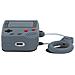 Custodia Compatibile Con Apple Airpod 1 & 2 - Design Retro Game Grey - Custodia Protettiva Per Cuffie In Silicone Indossabile 3d Case Portachiavi - Foto miniatura 5