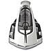 Ferro da Stiro a Vapore Zerocalc Z1 2800 Capacità 0.25 Litri Potenza 2200 Watt Colore Nero /Bianco - Foto miniatura 4