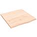 Ripiano a Parete 60x60x2 cm Legno Massello Rovere Non Trattato - Foto miniatura 1