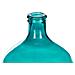 Vaso Decorativo Samosa Vetro 48 Cm Turchese - Foto miniatura 5