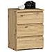 Comodino CL3, 3 cassetti, 40x35x57 cm, Colore Quercia Artisan - Foto miniatura 1