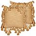 Set Di 2 Cuscini Olearia Cotone 45 X 45 Cm Beige Sabbia Tinta Unita - Foto miniatura 5
