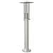 Lampada Da Terra Per Esterni Argento 60 Cm In Acciaio Inox - Foto miniatura 2
