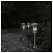 Lampada Da Terra Per Esterni Argento 60 Cm In Acciaio Inox - Foto miniatura 3