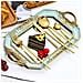 Servizio 24 Posate Oro Lucido per Natale Decorazioni da Tavola Cucina Natalizie - Foto miniatura 2