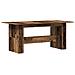 Tavolo Da Pranzo Legno Vecchio 180x90x76cm In Legno Multistrato - Foto miniatura 2