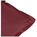 Cuscino Panca Giardino Rosso Vino Mélange 100x50x7 Cm Tessuto - Foto miniatura 4