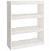 Libreria /divisorio Bianco 80x30x103,5 Cm In Massello Di Pino - Foto miniatura 1