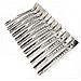Fermagli Per Capelli In Alluminio Da 12 Pezzi Silver L - Foto miniatura 2