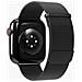 Milanese Loop 2 Cinghia Nero Acciaio inox - Foto miniatura 3