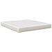 Materasso a molle indipendenti Crema 180x200x20 cm Medio Rigido Tessuto - Foto miniatura 1