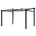Pergola A Parete 3 × 4 M Fréjus Beige - Struttura In Alluminio - Foto miniatura 1