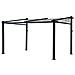 Pergola A Parete 3 × 4 M Fréjus Beige - Struttura In Alluminio - Foto miniatura 3