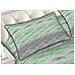 Completo Lenzuola In Morbida Flanella Made Italy Disegno Pretty C.n 2 Piazze Verde - Foto miniatura 5