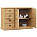 Credenza con Cassetti VIGO 113x40x75 cm Legno Massello di Pino - Foto miniatura 3