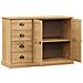 Credenza con Cassetti VIGO 113x40x75 cm Legno Massello di Pino - Foto miniatura 4
