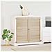 Porta per Armadio 2 pcs Naturale 140.5 x 2.1 x 49.5 cm - Foto miniatura 2