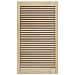 Porta per Armadio 2 pcs Naturale 140.5 x 2.1 x 49.5 cm - Foto miniatura 5
