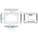 LM-8058 espositore per sale riunioni 20,3 cm (8") 1280 x 800 Pixel LED 802.11a, 802.11b, 802.11g, Wi-Fi 4 (802.11n), Wi-Fi 5 (802.11ac), Wi-Fi 6 (802.11ax) Nero Policarbonato (PC) Bluetooth - Foto miniatura 4