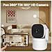 Telecamera Di Sicurezza Ptz Wifi Wireless Da 4mp Compatibile Con Icsee-app - Sorveglianza Chiara - Foto miniatura 3