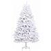 Albero di Natale artificiale Bianco 240 cm PVC e Metallo - Foto miniatura 4