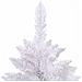 Albero di Natale artificiale Bianco 240 cm PVC e Metallo - Foto miniatura 6
