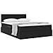 Letto con Contenitore con materasso Nero 140 x 190 cm Velluto - Foto miniatura 3