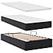 Letto con contenitore e materasso con testiera Nero 90 x 200 cm - Foto miniatura 8
