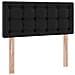 Letto con contenitore e materasso con testiera Nero 90 x 200 cm - Foto miniatura 9