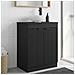 Mobile da bagno con lavabo Nero 54 x 35 x 83 cm - Foto miniatura 2