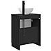 Mobile da bagno con lavabo Nero 54 x 35 x 83 cm - Foto miniatura 6