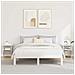 Comodino 2 pcs Bianco 41 x 40 x 45 cm Legno multistrato - Foto miniatura 2