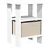 Comodino 2 pcs Bianco 41 x 40 x 45 cm Legno multistrato - Foto miniatura 8