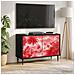 Mobile TV AACHEN 69 x 33 x 50,5 cm Rovere Nero - Foto miniatura 2