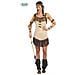 Costume Da Indiana - Pellerossa - Redskin - Per Donna Adulta Taglia M 38/42 - Foto miniatura 1