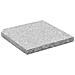 Piastre Per Parasole 4 Pz In Granito Quadrato 100 Kg Grigio - Foto miniatura 4