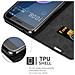 Custodia Compatibile Con Htc Desire 12 In Bruno Caffè - Coperchio Protettiva Con Chiusura Magnetica, Funzione Stand E Tasca Per Le Carte - Foto miniatura 2