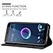 Custodia Compatibile Con Htc Desire 12 In Bruno Caffè - Coperchio Protettiva Con Chiusura Magnetica, Funzione Stand E Tasca Per Le Carte - Foto miniatura 5