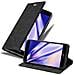 Custodia Compatibile Con Huawei P9 Plus In Nero Di Notte - Coperchio Protettiva Con Chiusura Magnetica, Funzione Stand E Tasca Per Le Carte - Foto miniatura 1
