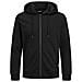 Basic Sweat Zip Hood Noos Felpa Con Cappuccio Uomo Taglia Xxl - Foto miniatura 2