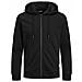 Basic Sweat Zip Hood Noos Felpa Con Cappuccio Uomo Taglia Xxl - Foto miniatura 1