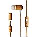 Cuffie Energy Sistem Eco Cherrywood - Mini Jack - Legno Sostenibile - Cavo In Canapa - Microfono - Controllo Conversazio - Foto miniatura 4
