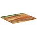 Piano Tavolo Rettangolare 70x80 Cm 25-27 Mm Legno Di Recupero - Foto miniatura 2