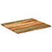 Piano Tavolo Rettangolare 70x80 Cm 25-27 Mm Legno Di Recupero - Foto miniatura 10