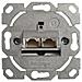 Cable duct mounting Cat. 6 / E without face plate Argento cavo di interfaccia e adattatore - Foto miniatura 1